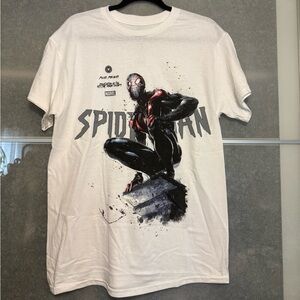 Marvel Spider-Man Graphic Tee - White and Black